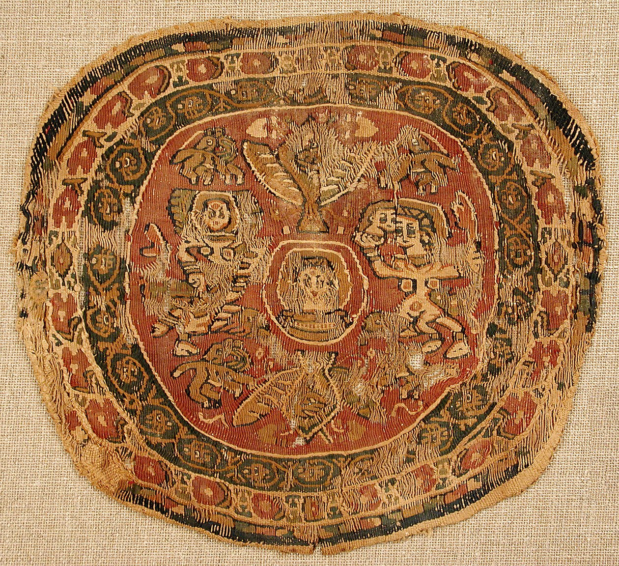 Fragment tkaniny, bizantyjski, VIII-IX w. autorstwa Unbekannt