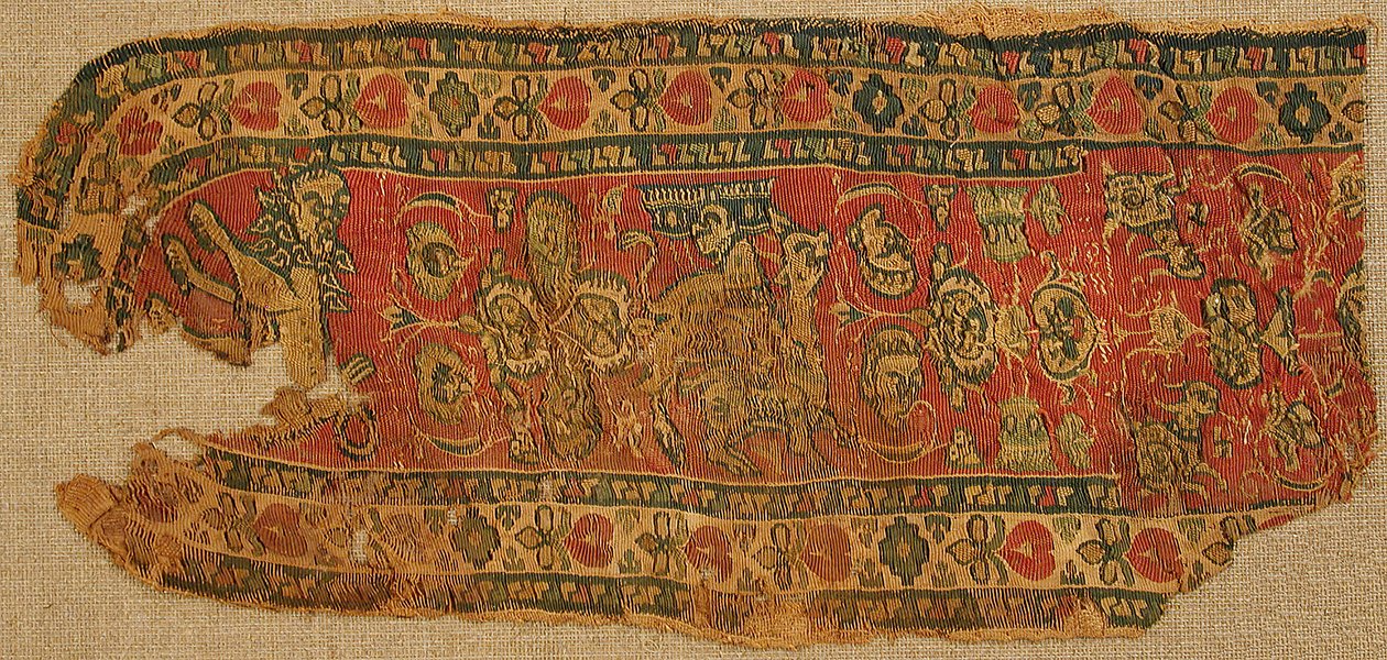 Fragment tkaniny, bizantyjski, VIII-IX w. autorstwa Unbekannt