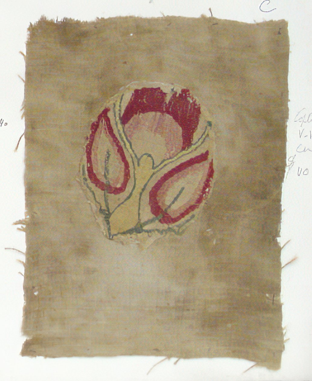 Fragment tkaniny, koptyjski, V-VI w. autorstwa Unbekannt