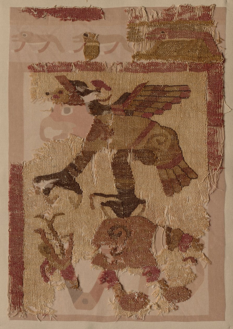 Fragment tkaniny, ok. 1930 r. 50-650. autorstwa Unbekannt