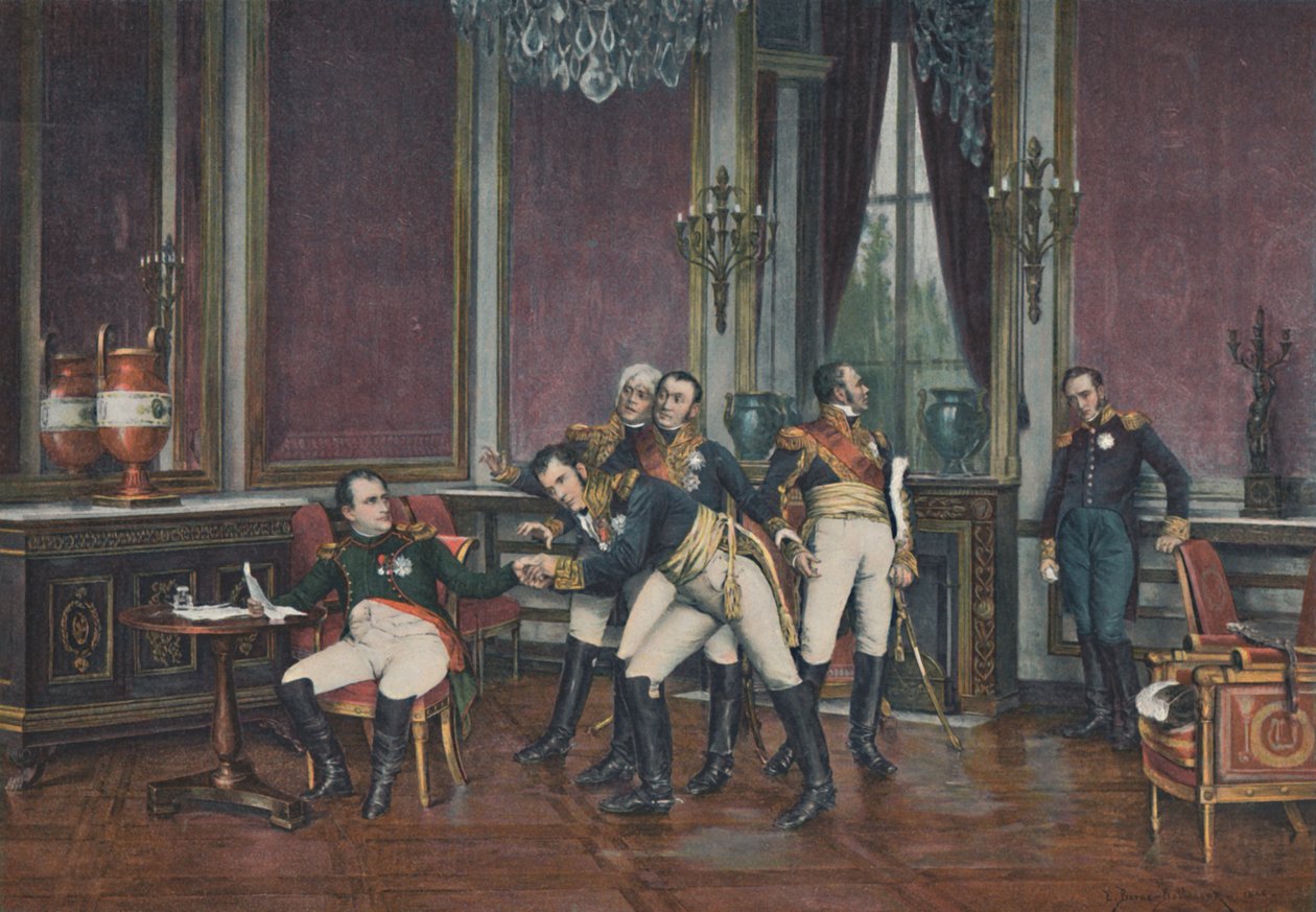 Abdykacja, Fontainebleau, 6 kwietnia 1814, 1896 autorstwa Unbekannt