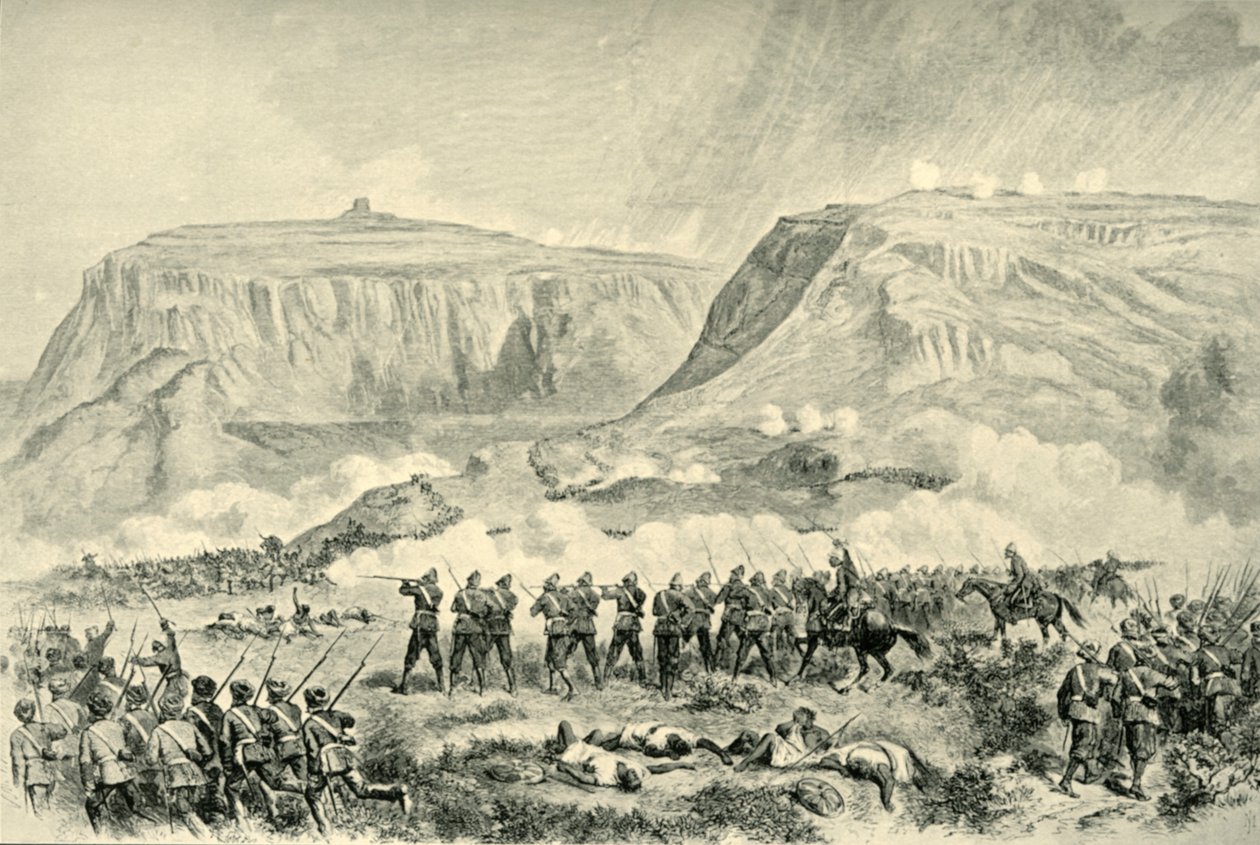 Ekspedycja Abisynia: Bitwa pod Arogee... w Wielki Piątek, 10 kwietnia 1868, 1901 autorstwa Unbekannt