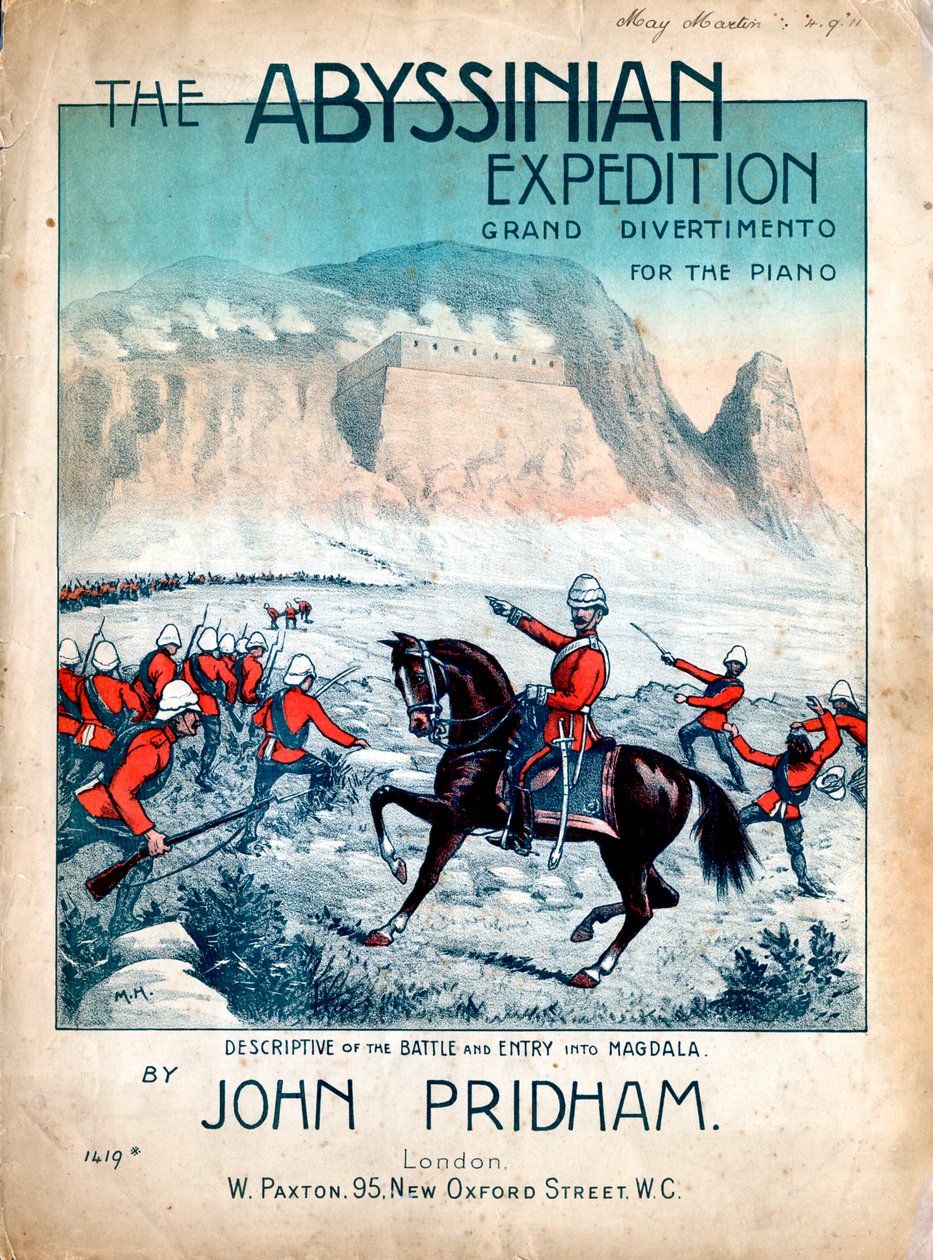 Wyprawa Abisyńska, 1868 autorstwa Unbekannt