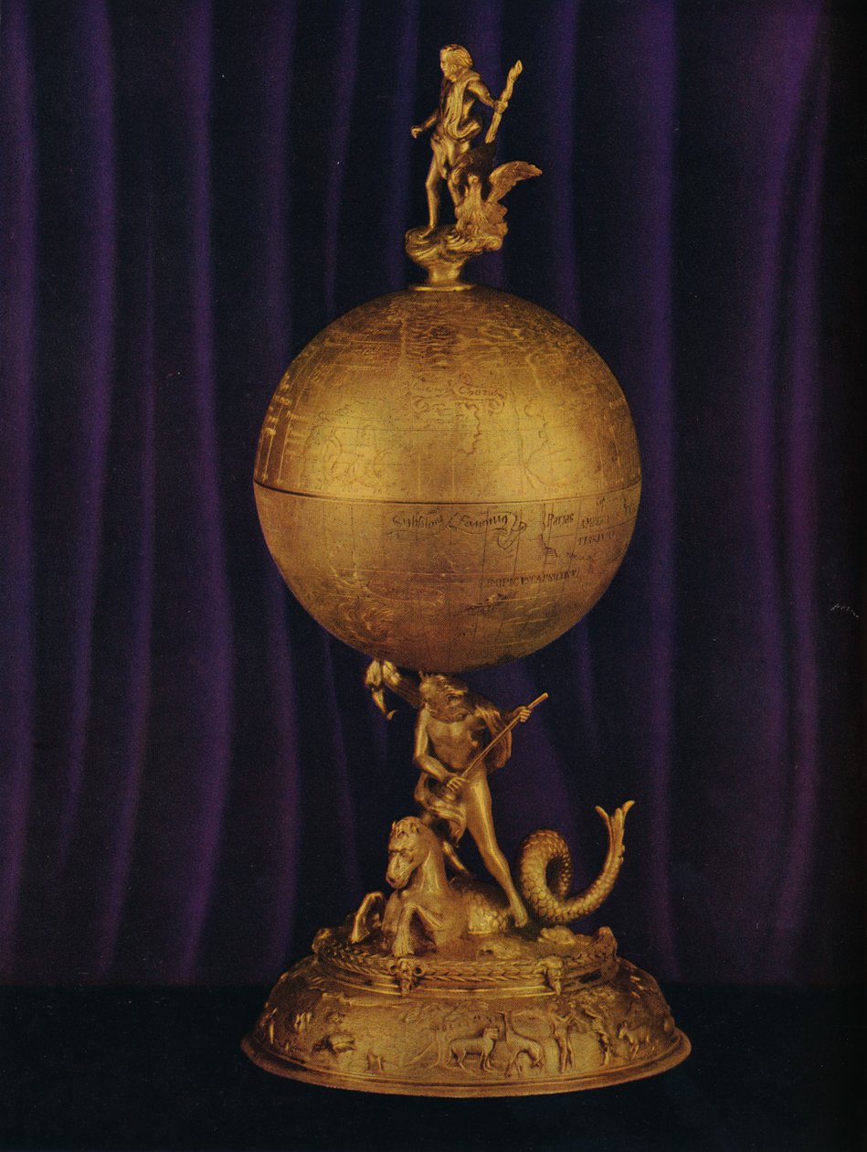 Puchar Airthrey Gold Globe: Południowoniemiecki, c1560-1565, 1936 autorstwa Unbekannt