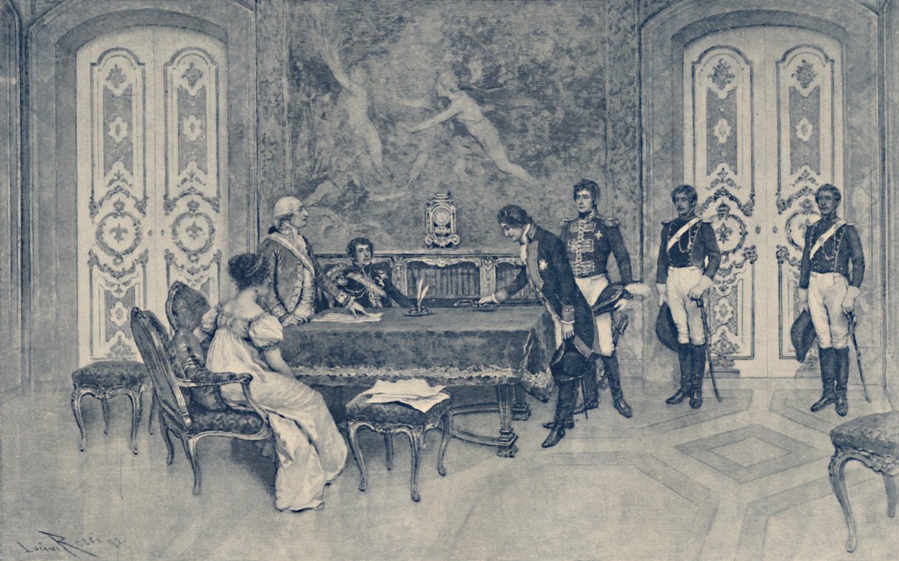 Aresztowanie Ferdynanda, 1807, 1896. autorstwa Unbekannt