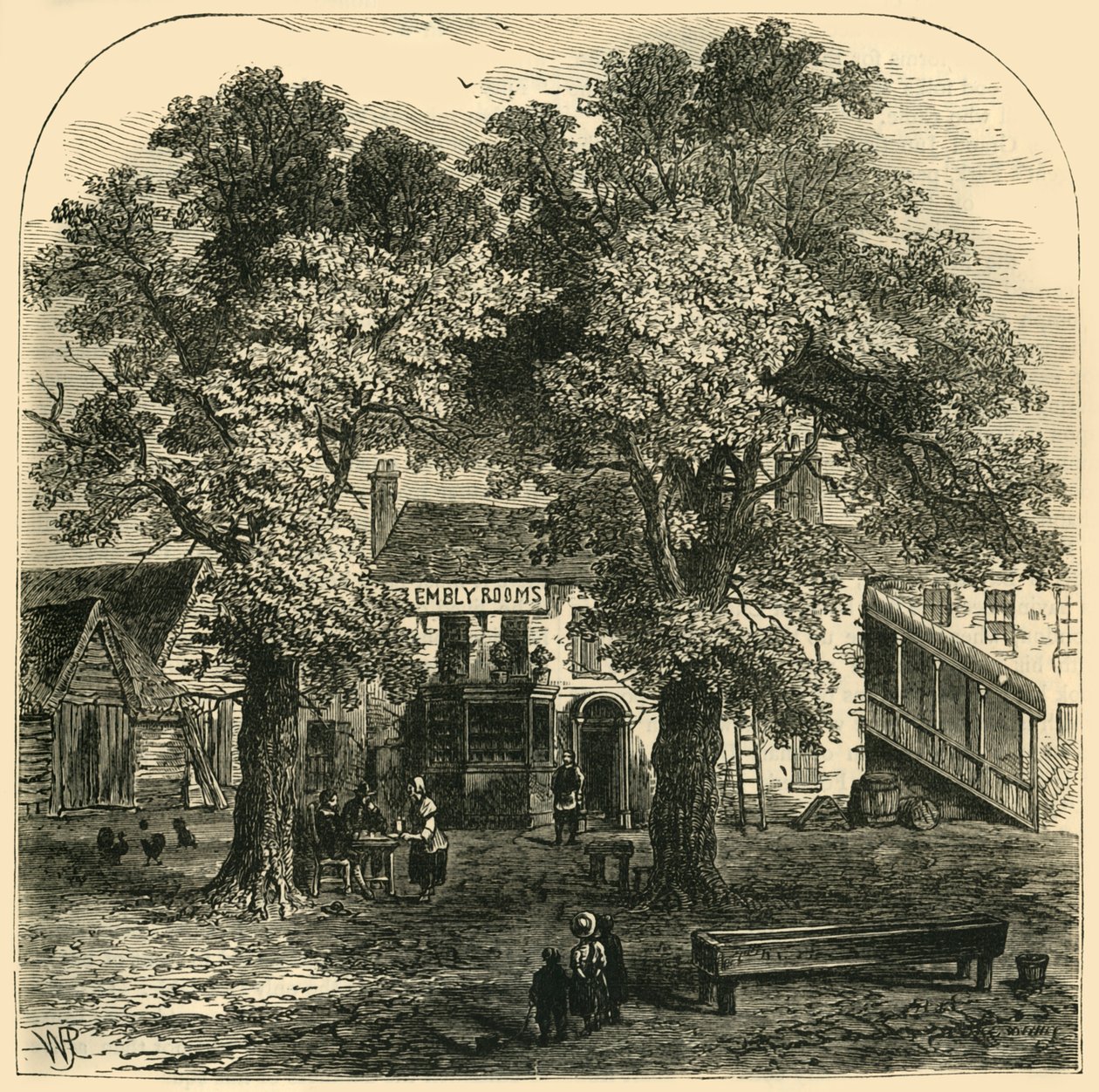 Sale Zgromadzeń, Kentish Town, 1750, ok. 1856. autorstwa Unbekannt