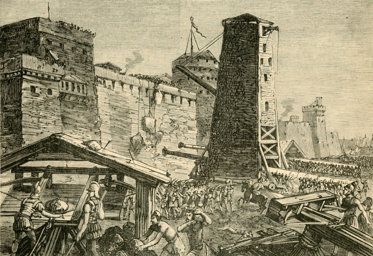 Atak na Rodos, 1890. autorstwa Unbekannt