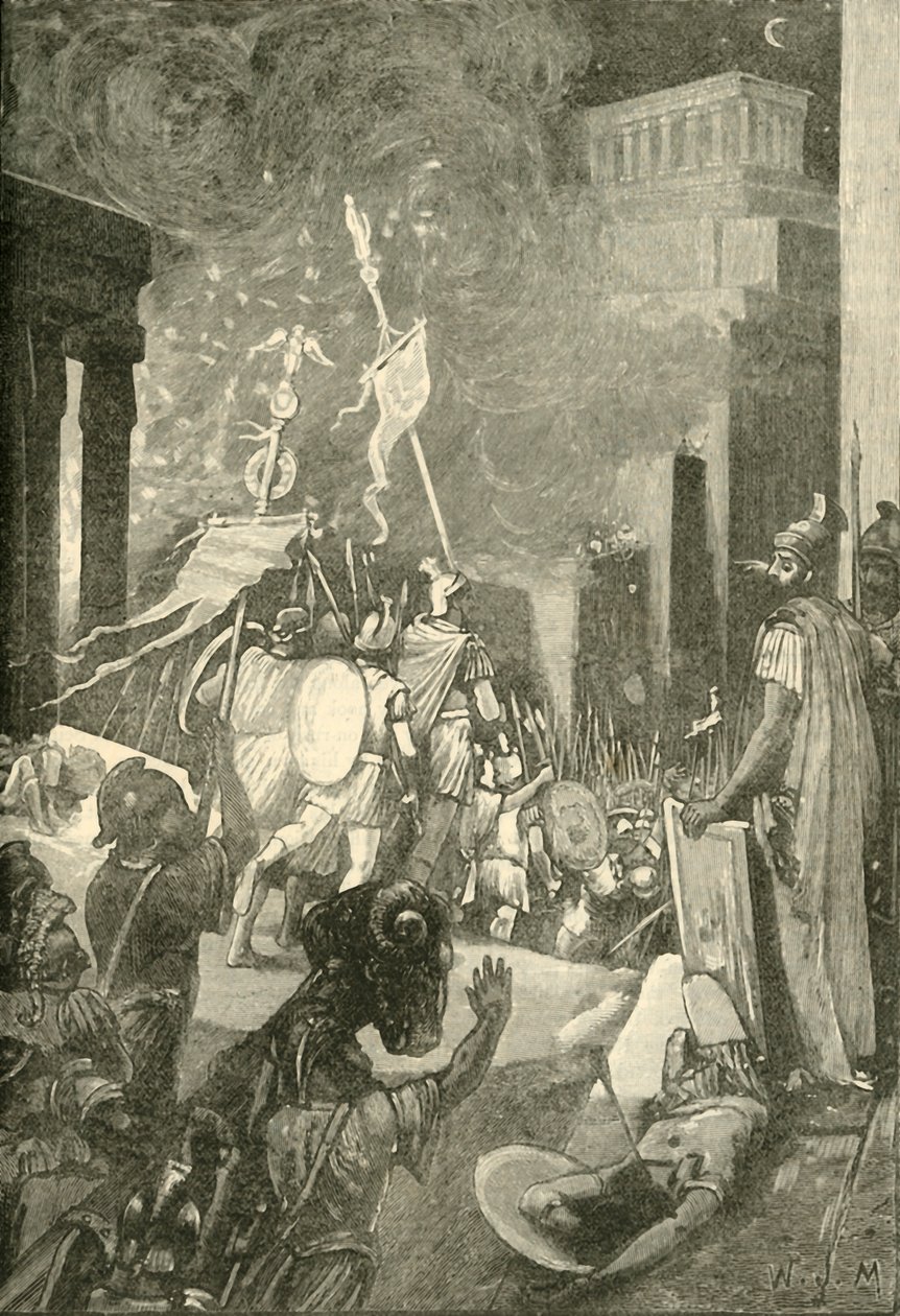 Atak na Cytadelę Kartaginy, 1890. autorstwa Unbekannt