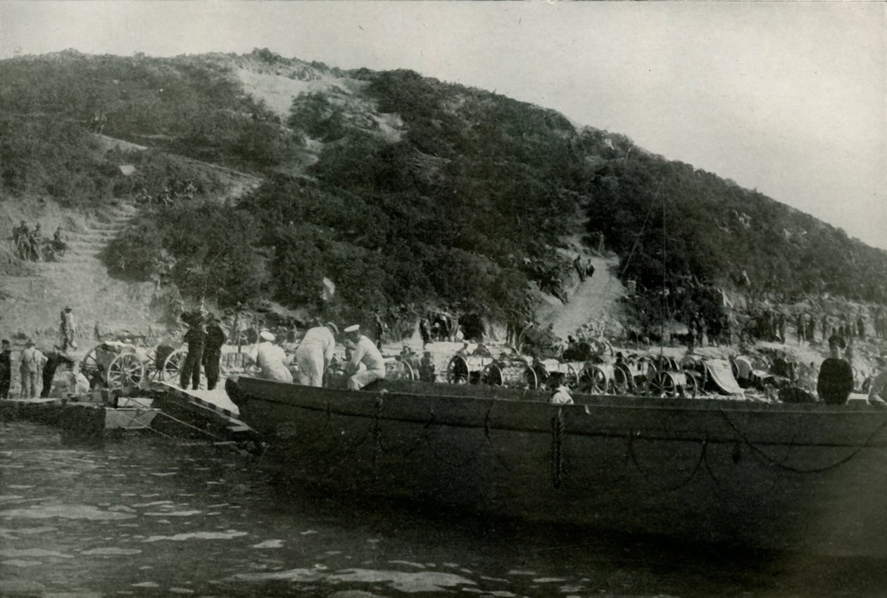 Australijskie miejsce lądowania w Gaba-Tepe, 1919. autorstwa Unbekannt
