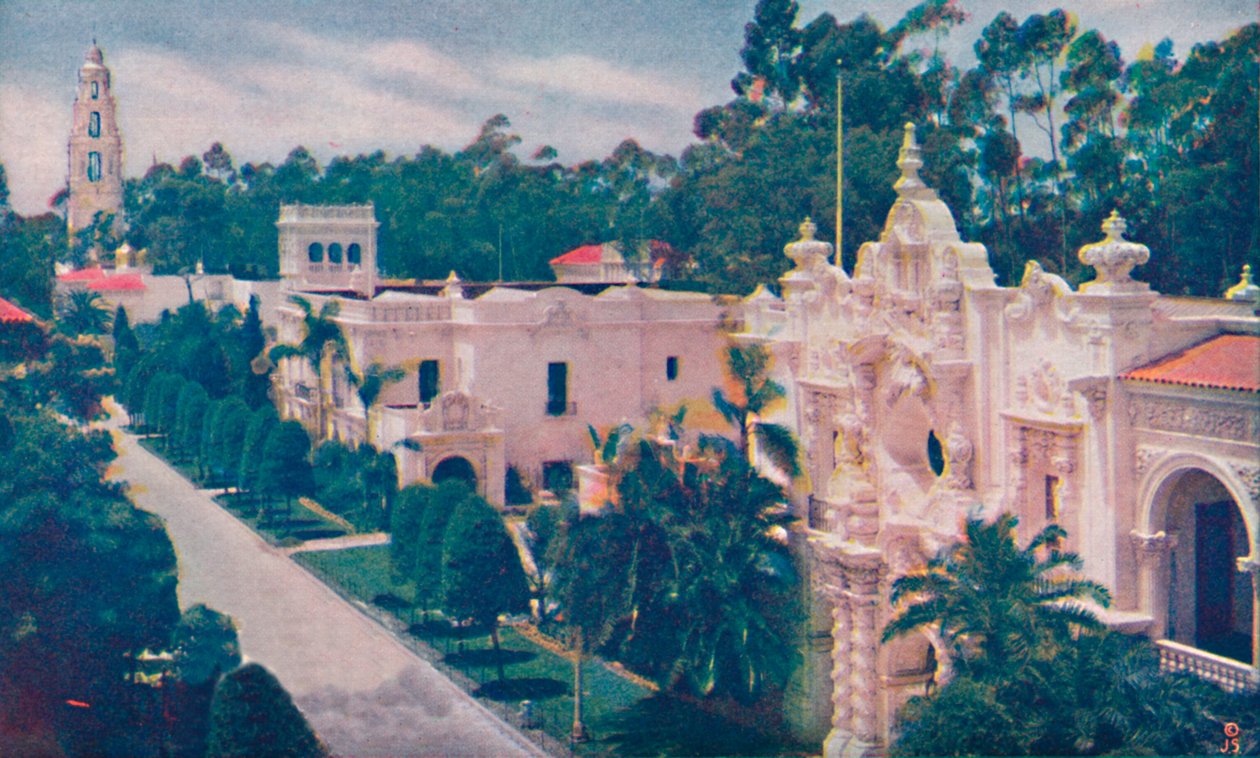 Aleja Pałaców, ok. 1935 autorstwa Unbekannt