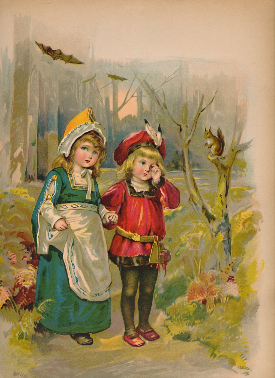 Niemowlęta w lesie, 1903 autorstwa Unbekannt