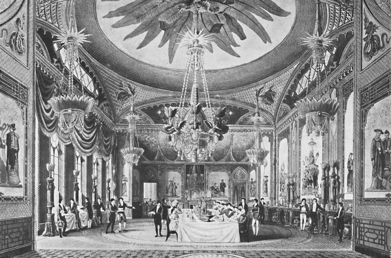 Sala Bankietowa, ok. 1827, 1939 r. autorstwa Unbekannt