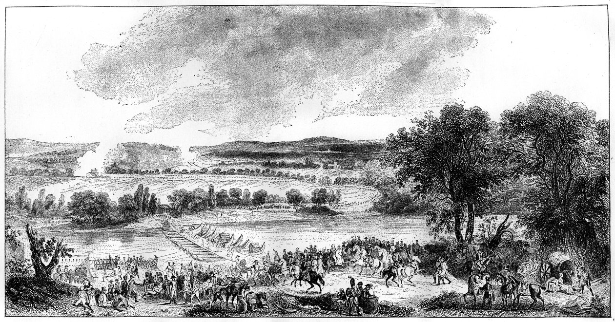 Bitwa pod Arcole, Włochy, 15-17 listopada 1796 1882-1884 autorstwa Unbekannt