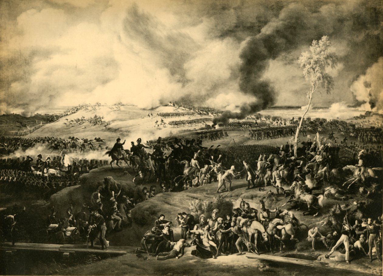 Bitwa pod Borodino, 7 września 1812, 1921. autorstwa Unbekannt