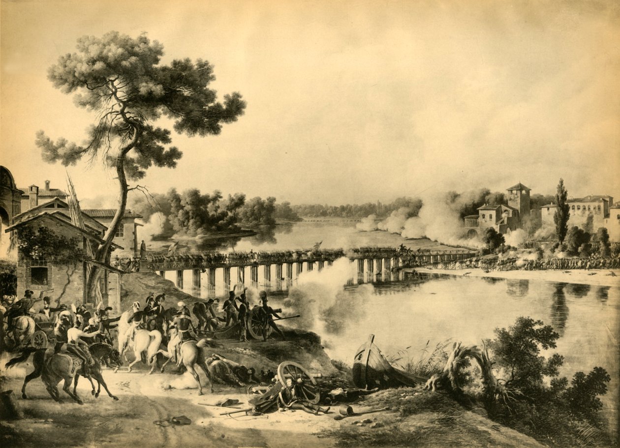 Bitwa pod Lodi, 10 maja 1796, 1921. autorstwa Unbekannt