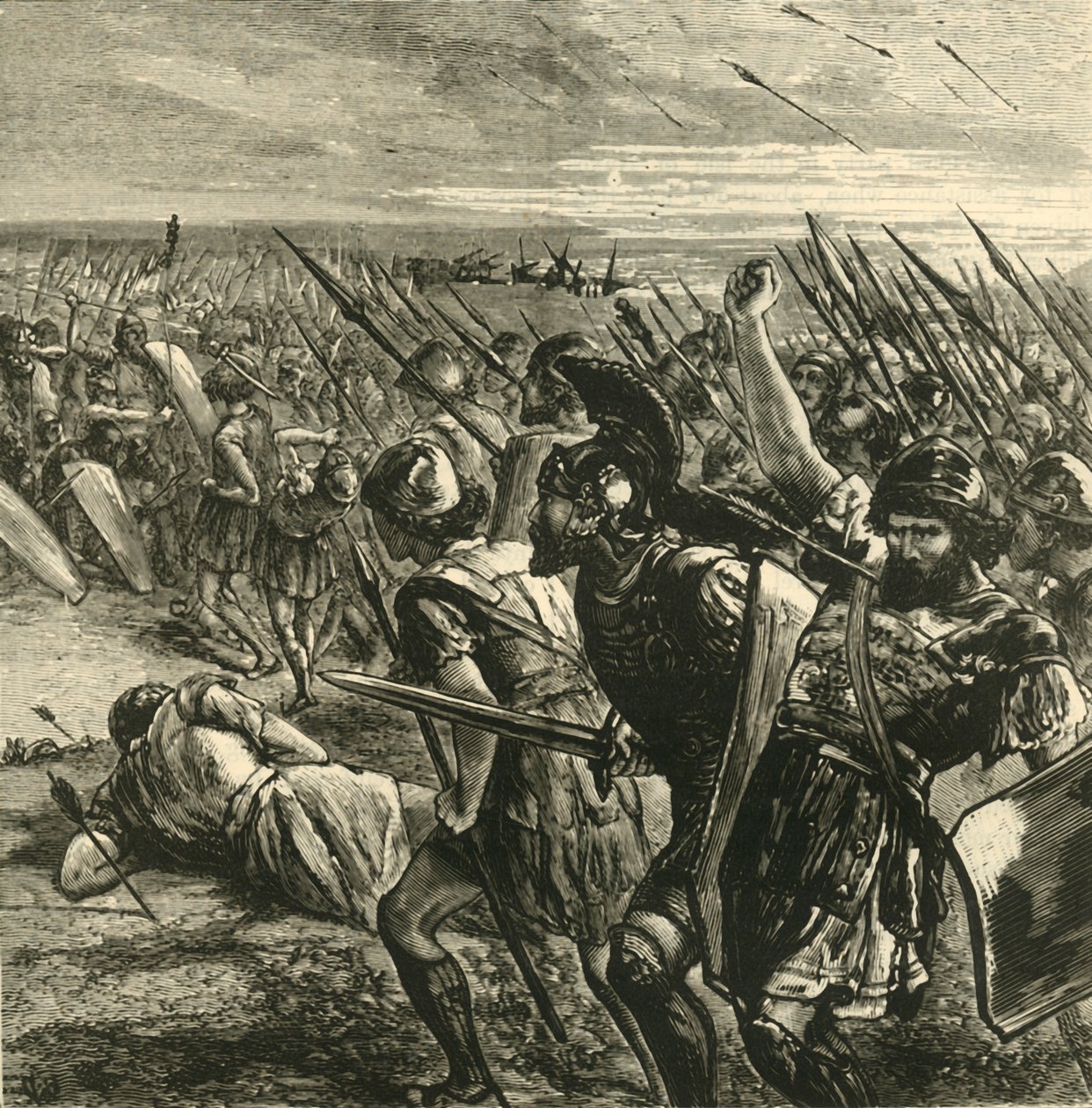 Bitwa pod Maratonem, 1890. autorstwa Unbekannt