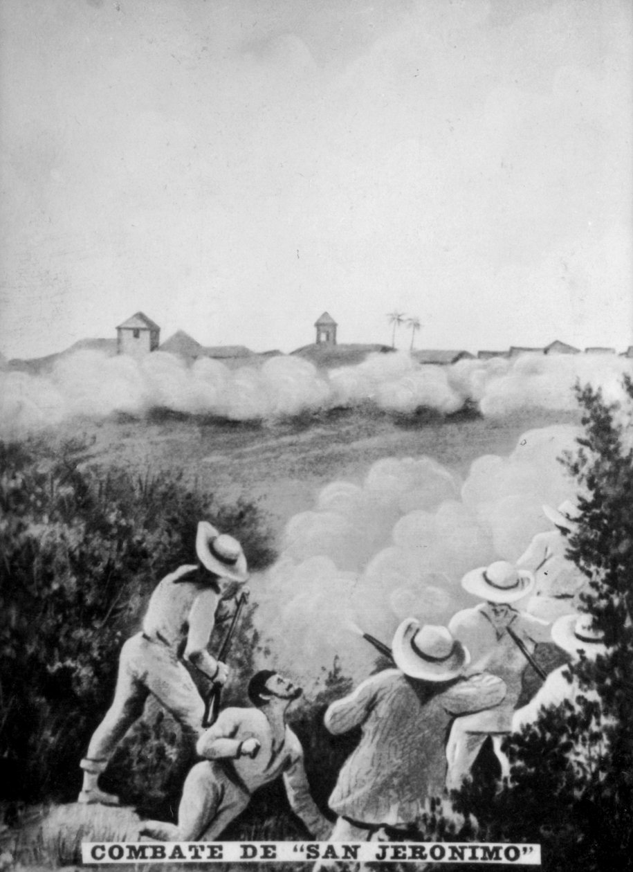 Bitwa pod San Geronimo, 1895, 1920 autorstwa Unbekannt