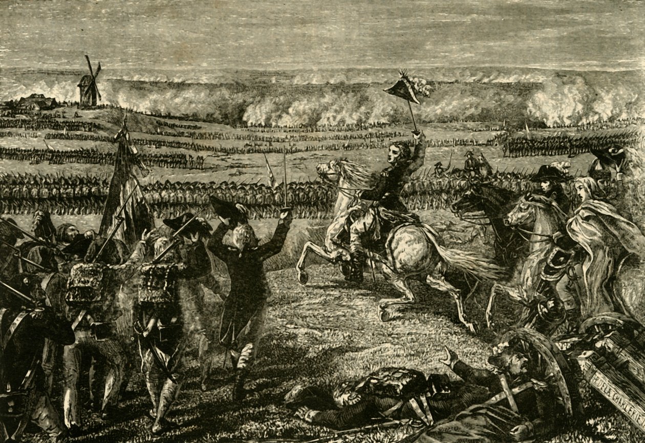 Bitwa pod Valmy, 1792, 1890. autorstwa Unbekannt