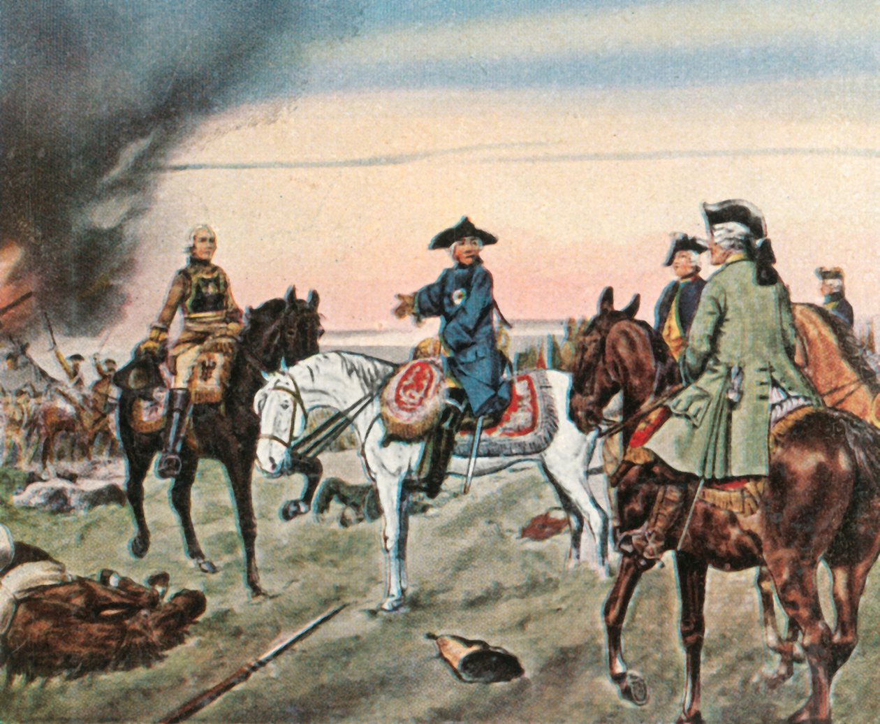 Bitwa pod Zorndorfem, 25 sierpnia 1758, 1936. autorstwa Unbekannt
