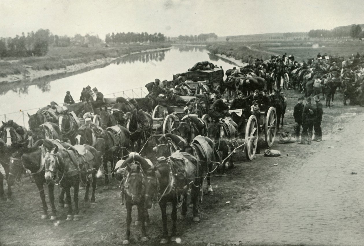 Bitwa rzek, 1919. autorstwa Unbekannt