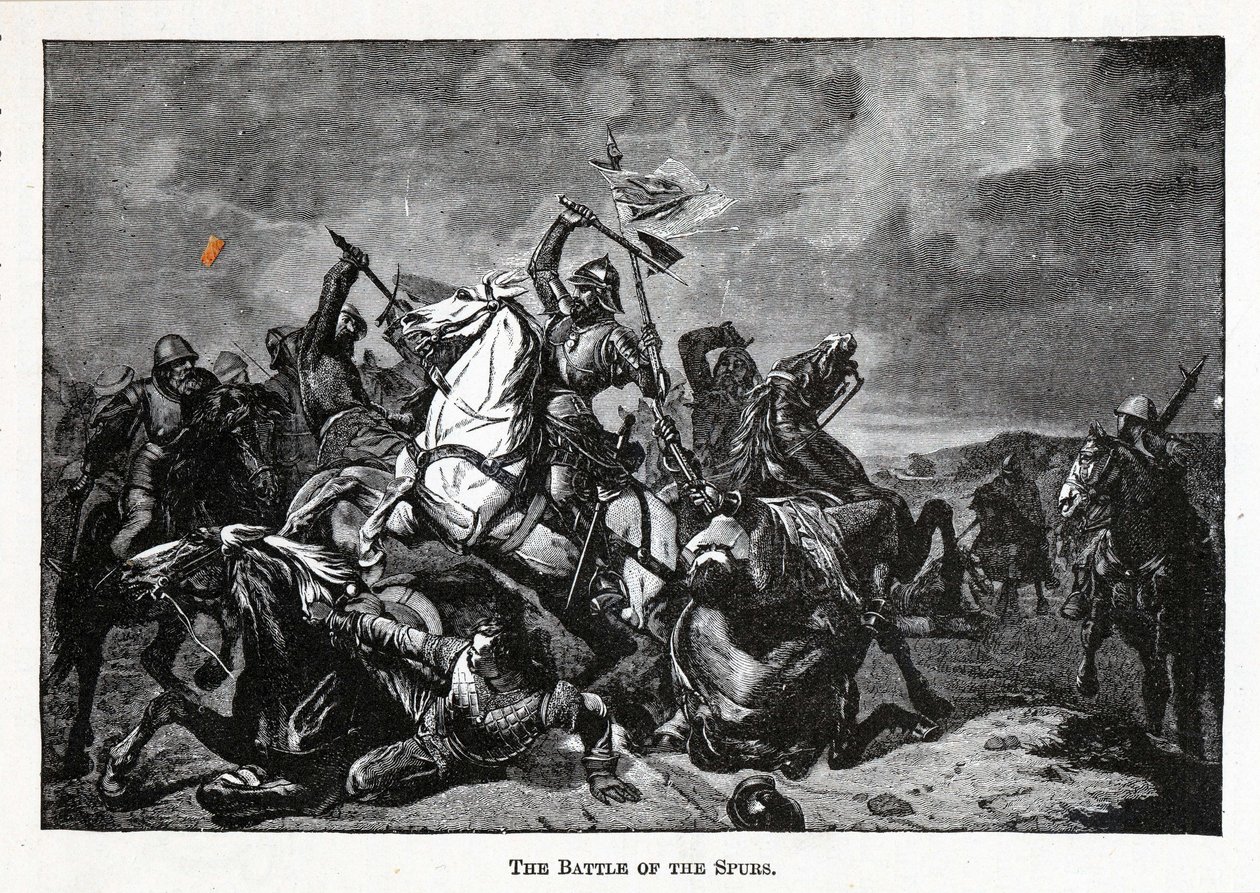Bitwa pod ostrogami, 1882 autorstwa Unbekannt