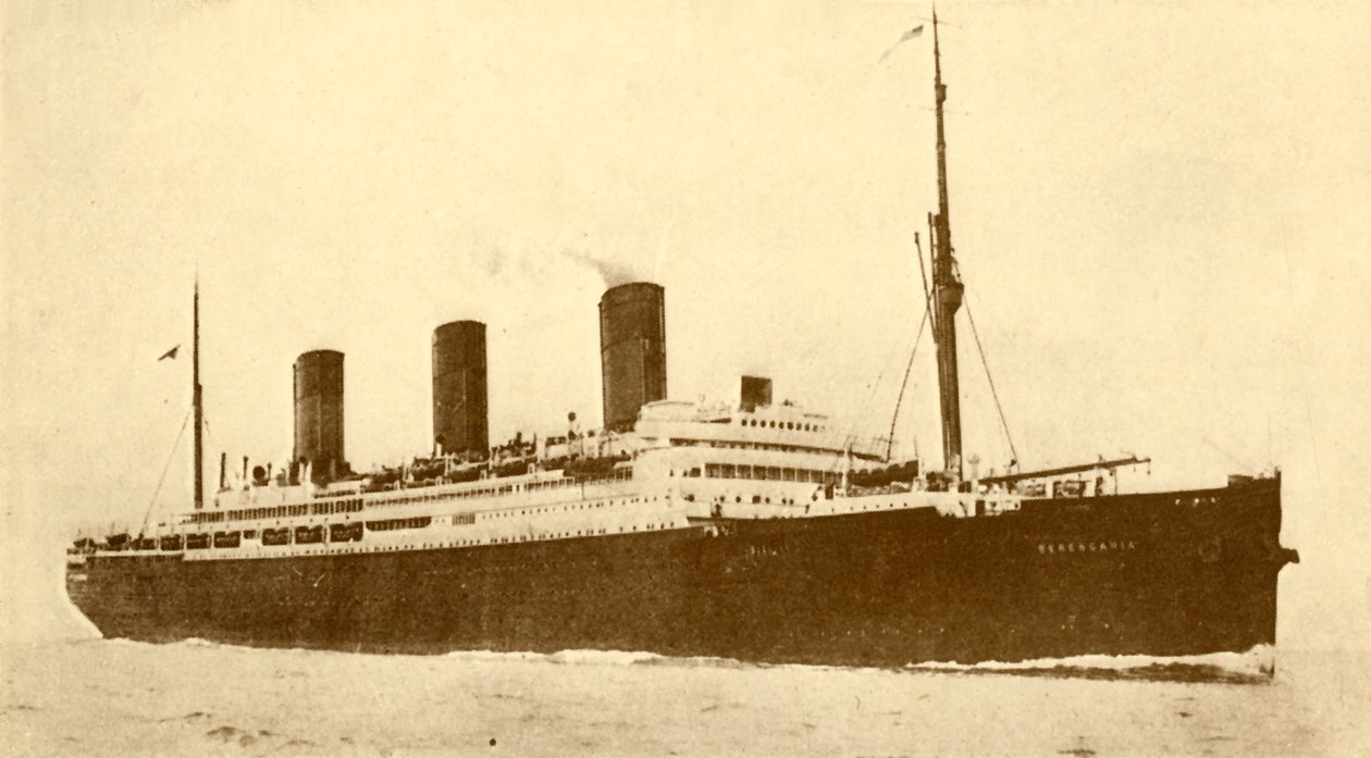 Linia Berengaria Cunard, 52 700 ton, c1930. autorstwa Unbekannt