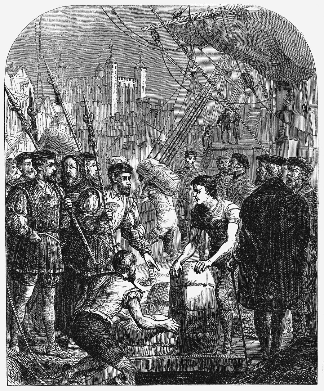 Przemycanie Biblii do Anglii, 1536 1877 autorstwa Unbekannt