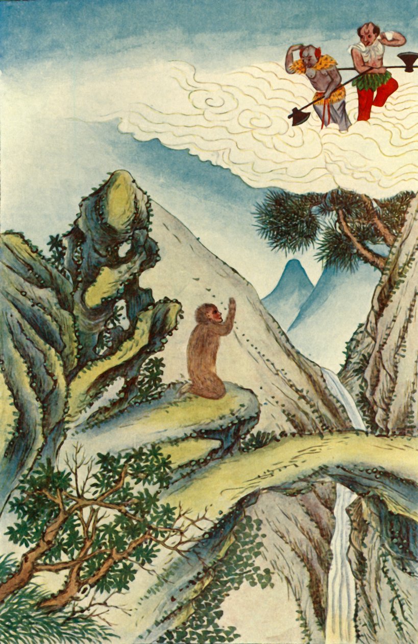 „Narodziny Małpy”, 1922. autorstwa Unbekannt