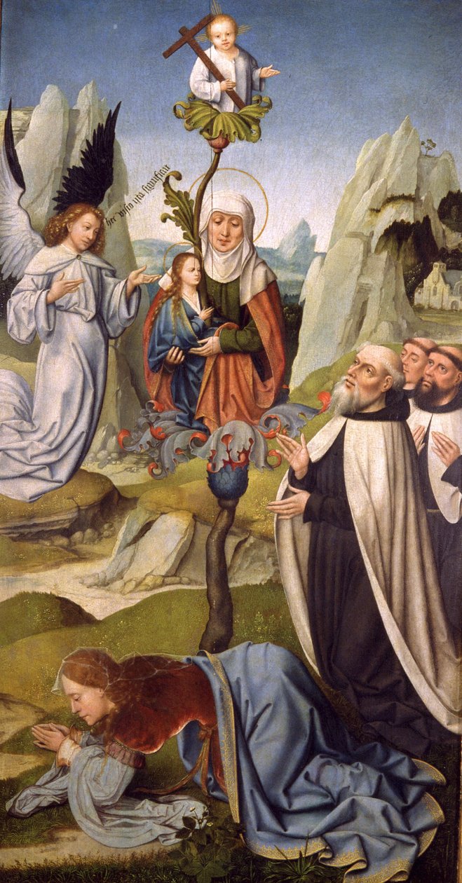 Najświętsza Maryja Panna z Góry Karmel autorstwa Unbekannt