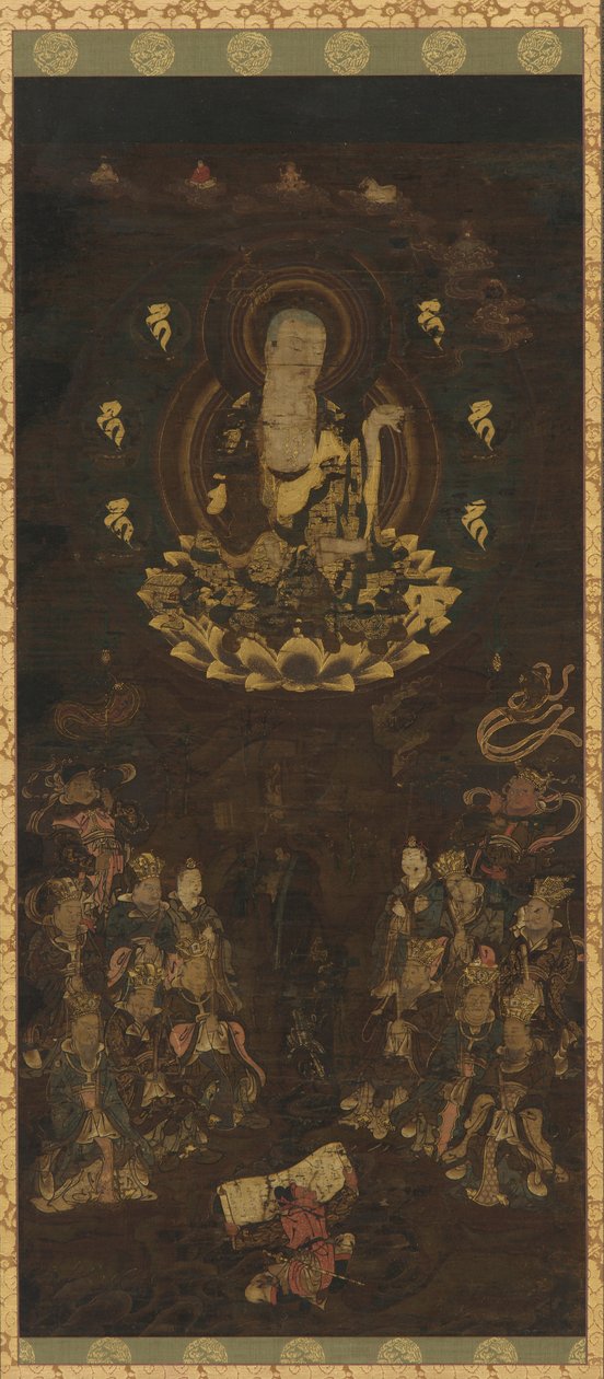 The Bosatsu Jizo and Ten Kings of Hell, Kamakura period, 1185-1333. autorstwa Unbekannt