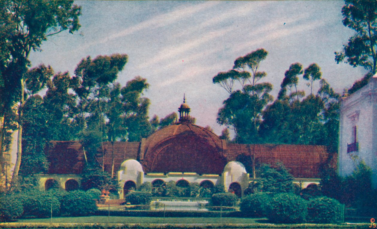 Budynek Botaniczny, ok. 1935 autorstwa Unbekannt