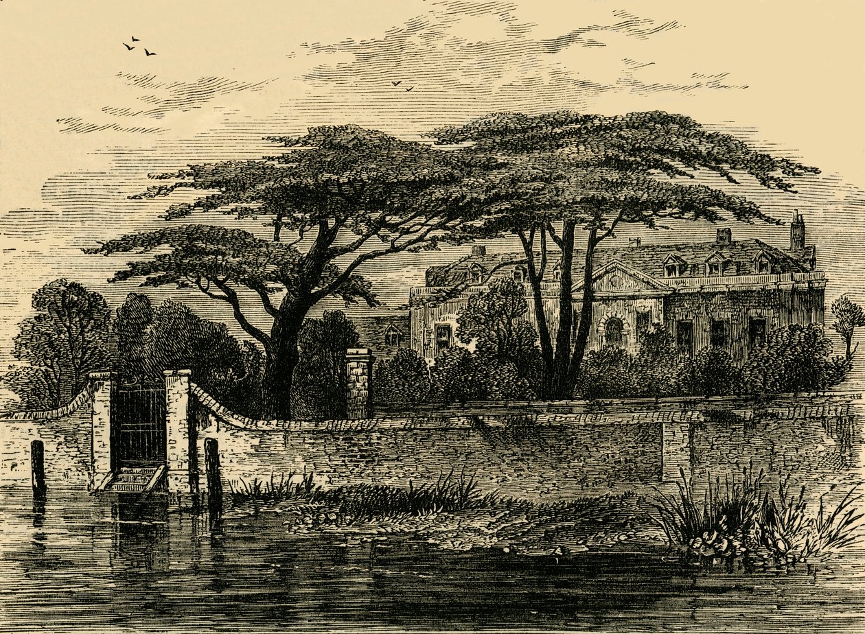 Ogrody Botaniczne, Chelsea, 1790, c1876. autorstwa Unbekannt