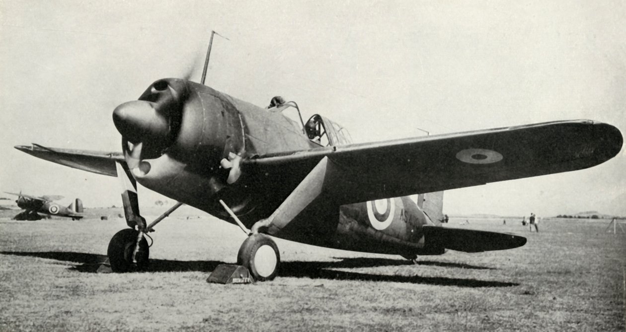 Brewster Buffalo, 1941. autorstwa Unbekannt