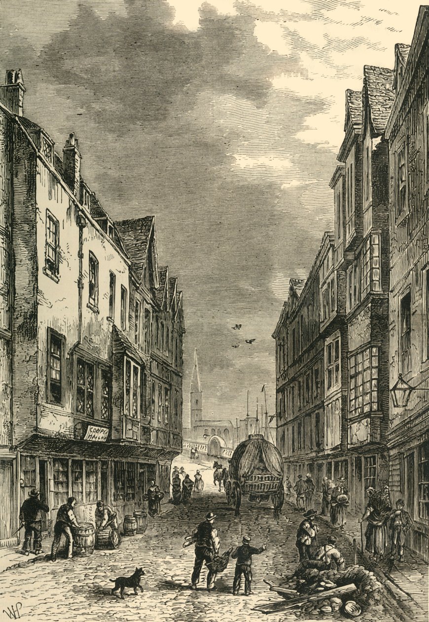 Most-Stopa, Southwark, 1810, c1878. autorstwa Unbekannt