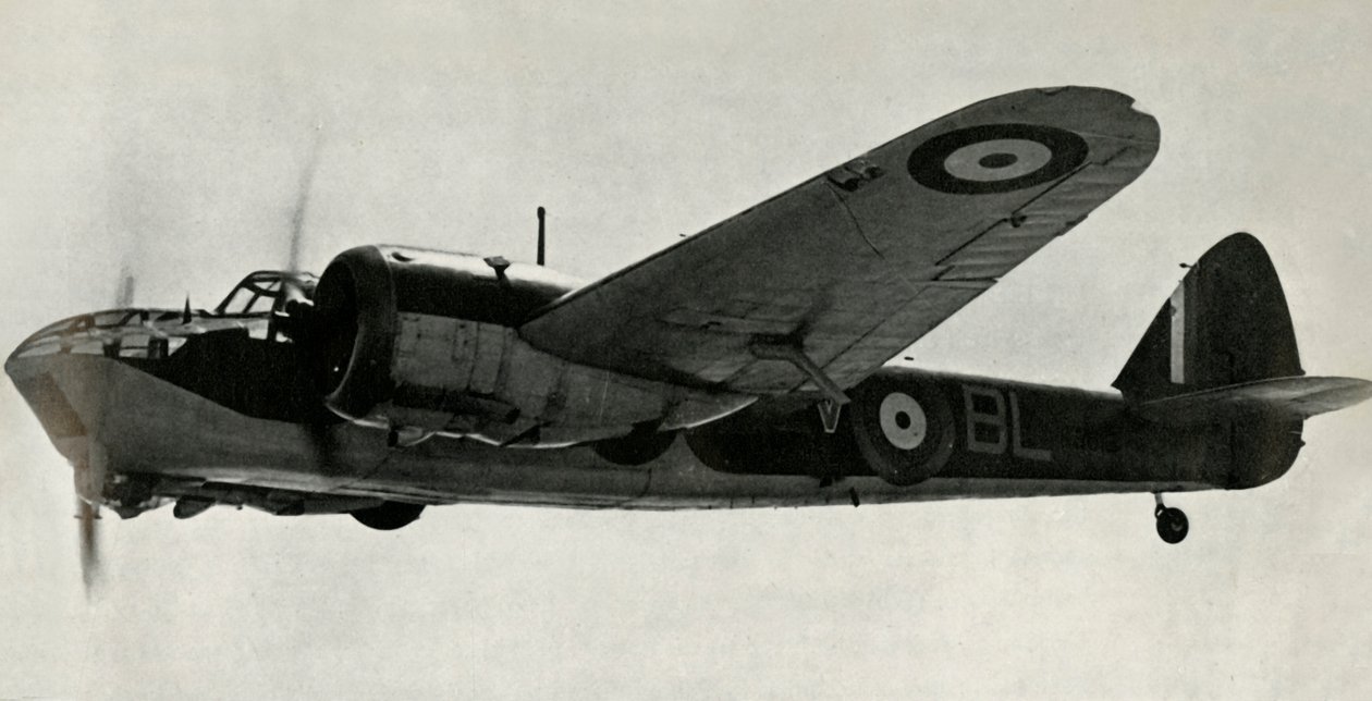 Bristol Blenheim, 1941. autorstwa Unbekannt