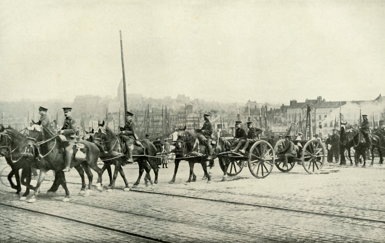 Brytyjskie siły ekspedycyjne w Boulogne, 1919. autorstwa Unbekannt