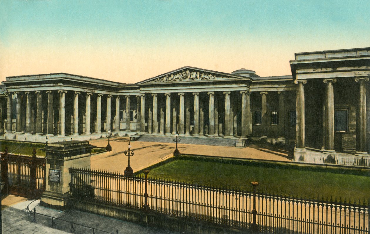 Muzeum Brytyjskie, Londyn, ok. 1910. autorstwa Unbekannt
