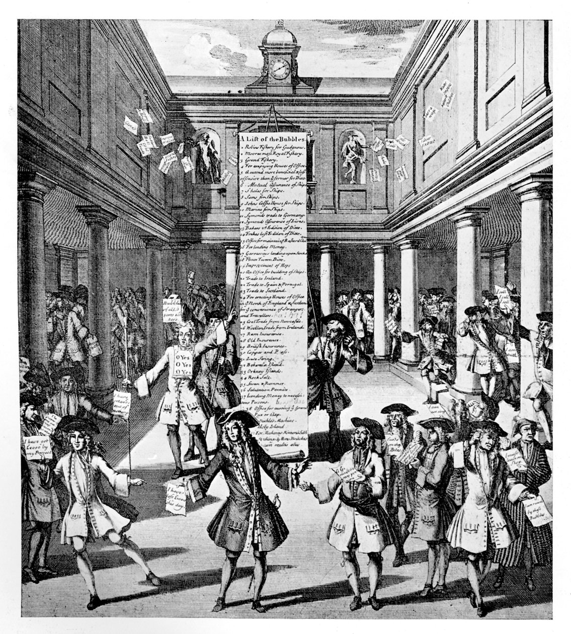 Bubblers Bubble or The Devil Take the Najlepiej Ukrytego, 1720 autorstwa Unbekannt