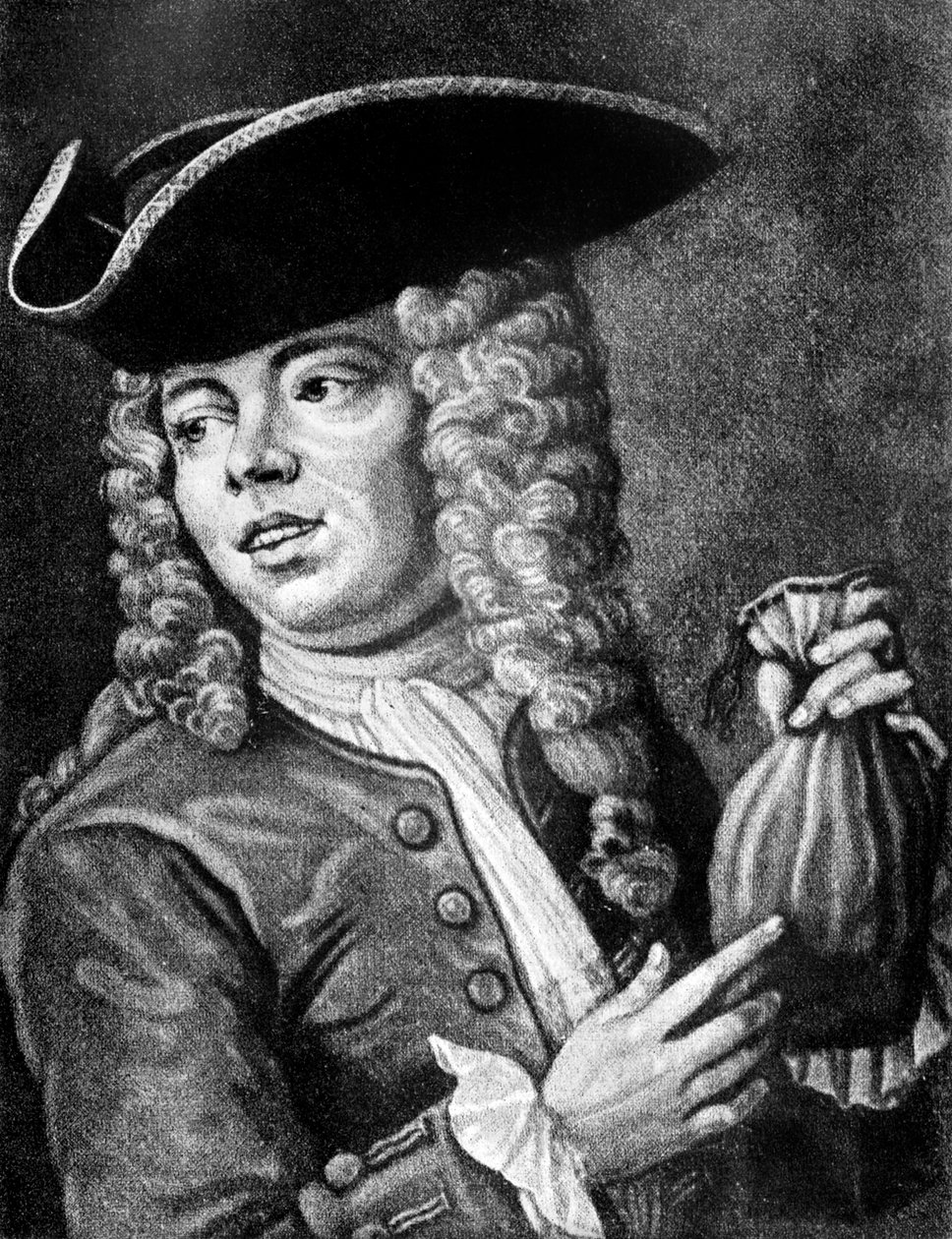 Bubblers Mirrorour, czyli radość Englands Folley, 1720 autorstwa Unbekannt