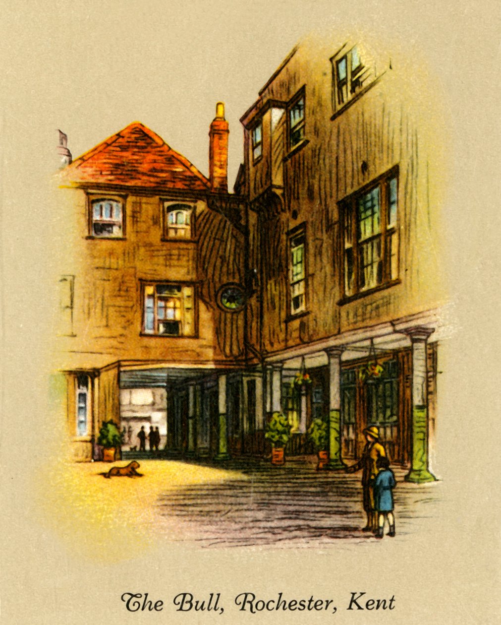 Byk, Rochester, Kent, 1936. autorstwa Unbekannt