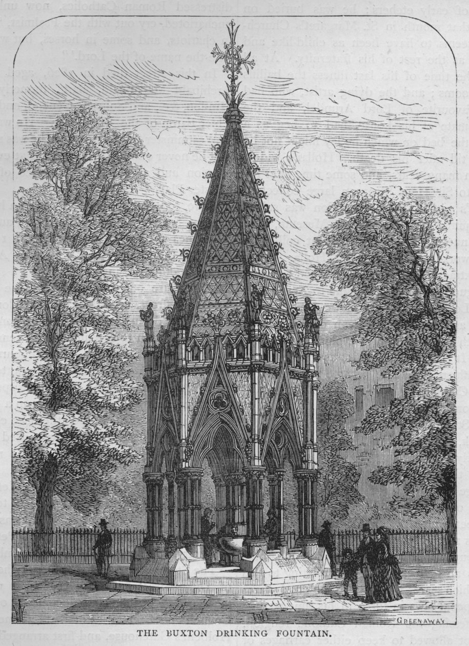 Fontanna do picia Buxton, Westminster, Londyn, c1870 1878 autorstwa Unbekannt