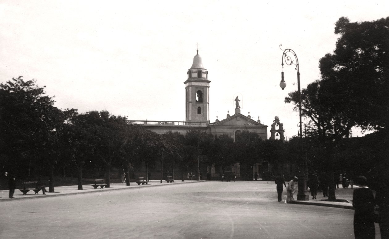 Capilla del Pilar, cmentarz La Recoleta, Buenos Aires, Argentyna, ok. 1900 autorstwa Unbekannt