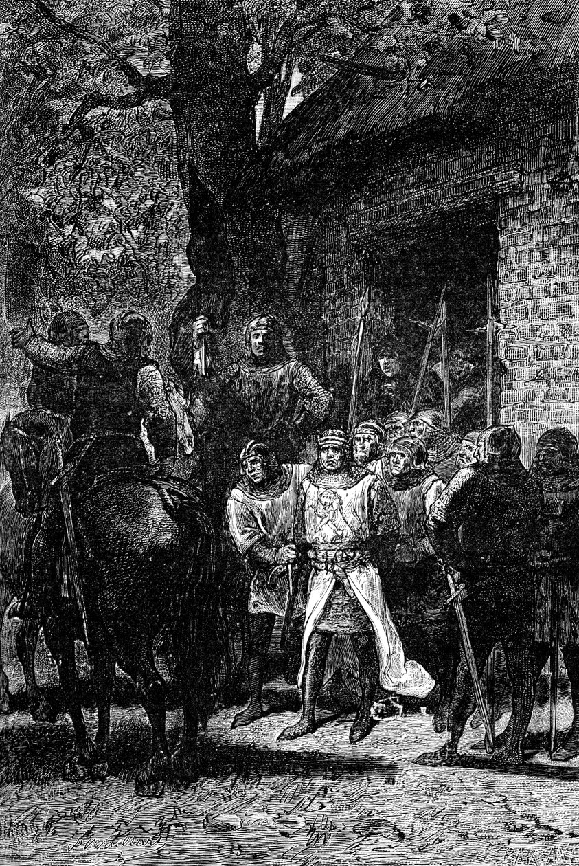 Schwytanie Ryszarda Lwa, 1192, 1909 autorstwa Unbekannt