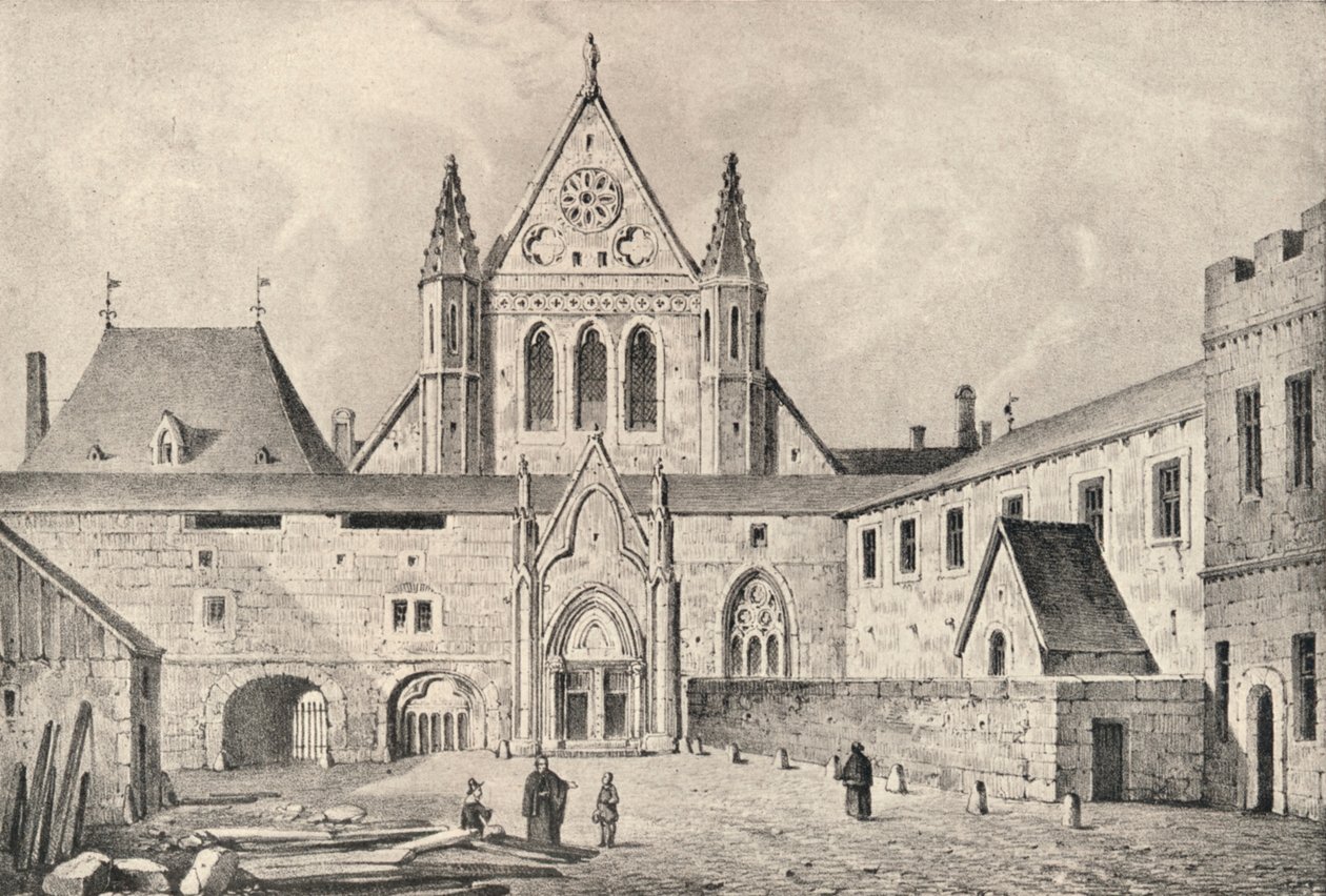 Klasztor Karmelitów przy Rue dEnfer, Paryż, 1915 autorstwa Unbekannt