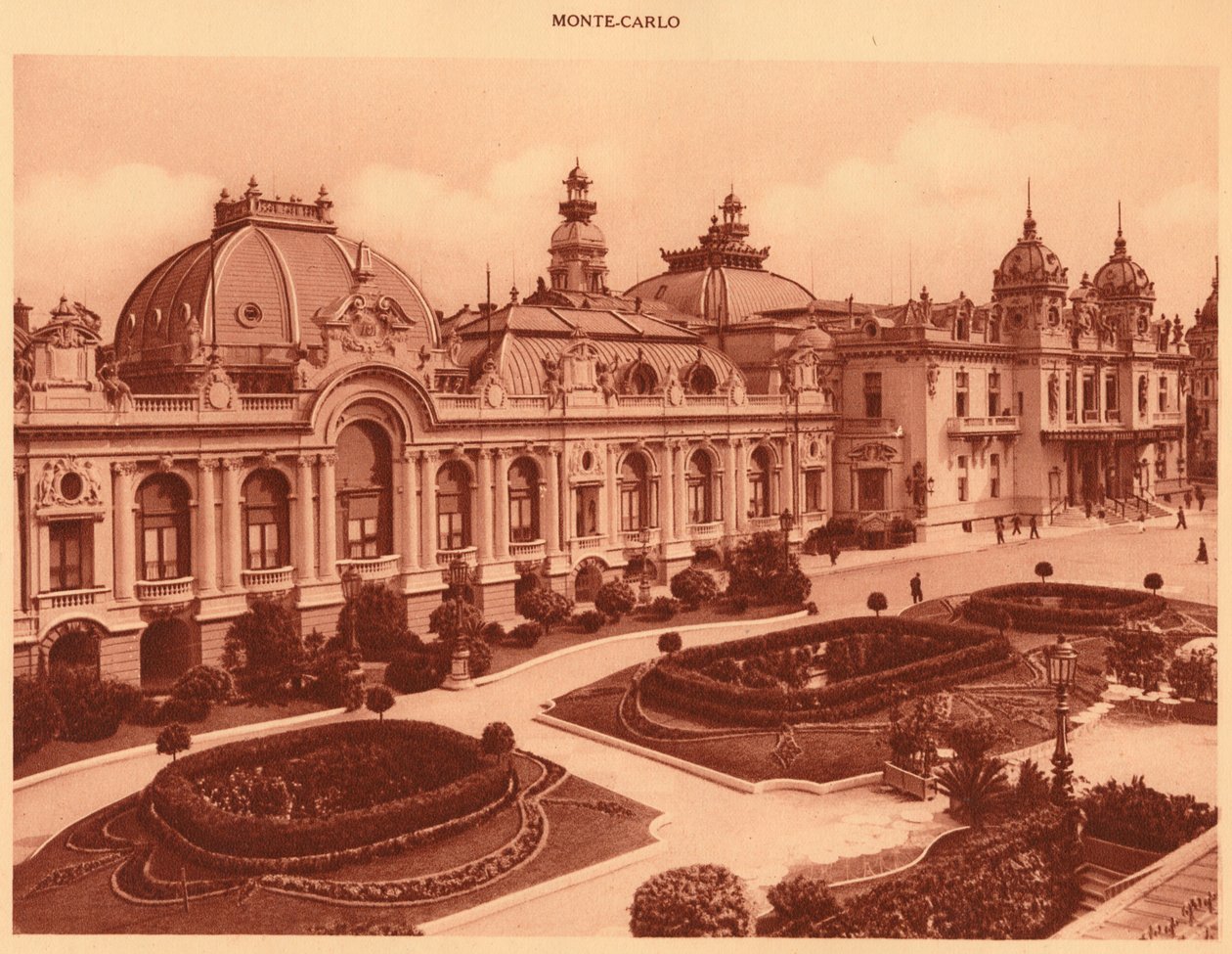 Kasyno, Monte Carlo, 1930. autorstwa Unbekannt