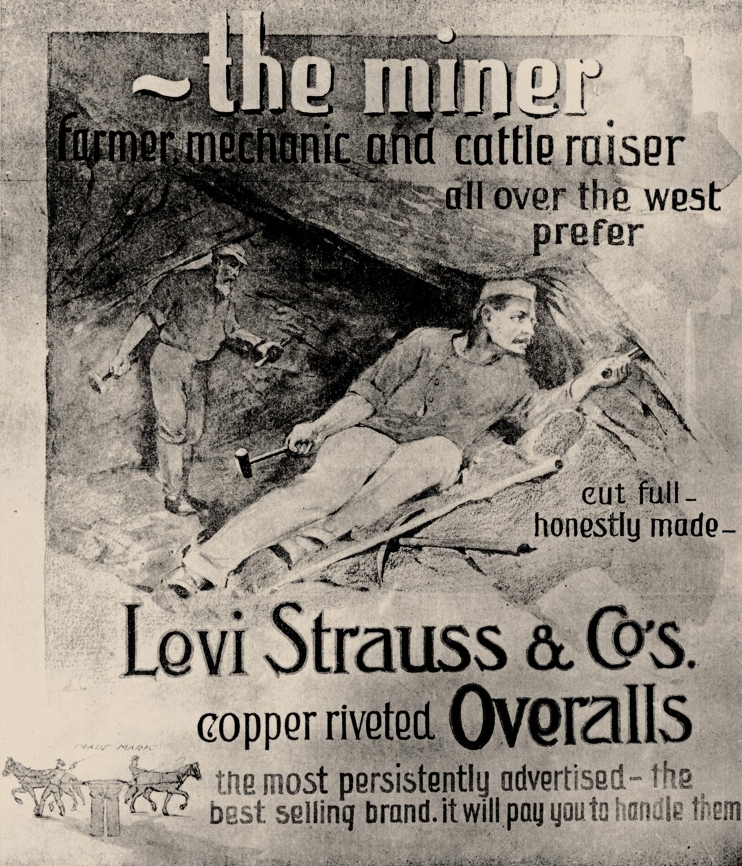 Okładka katalogu Levi Strauss & Co., 1905. autorstwa Unbekannt