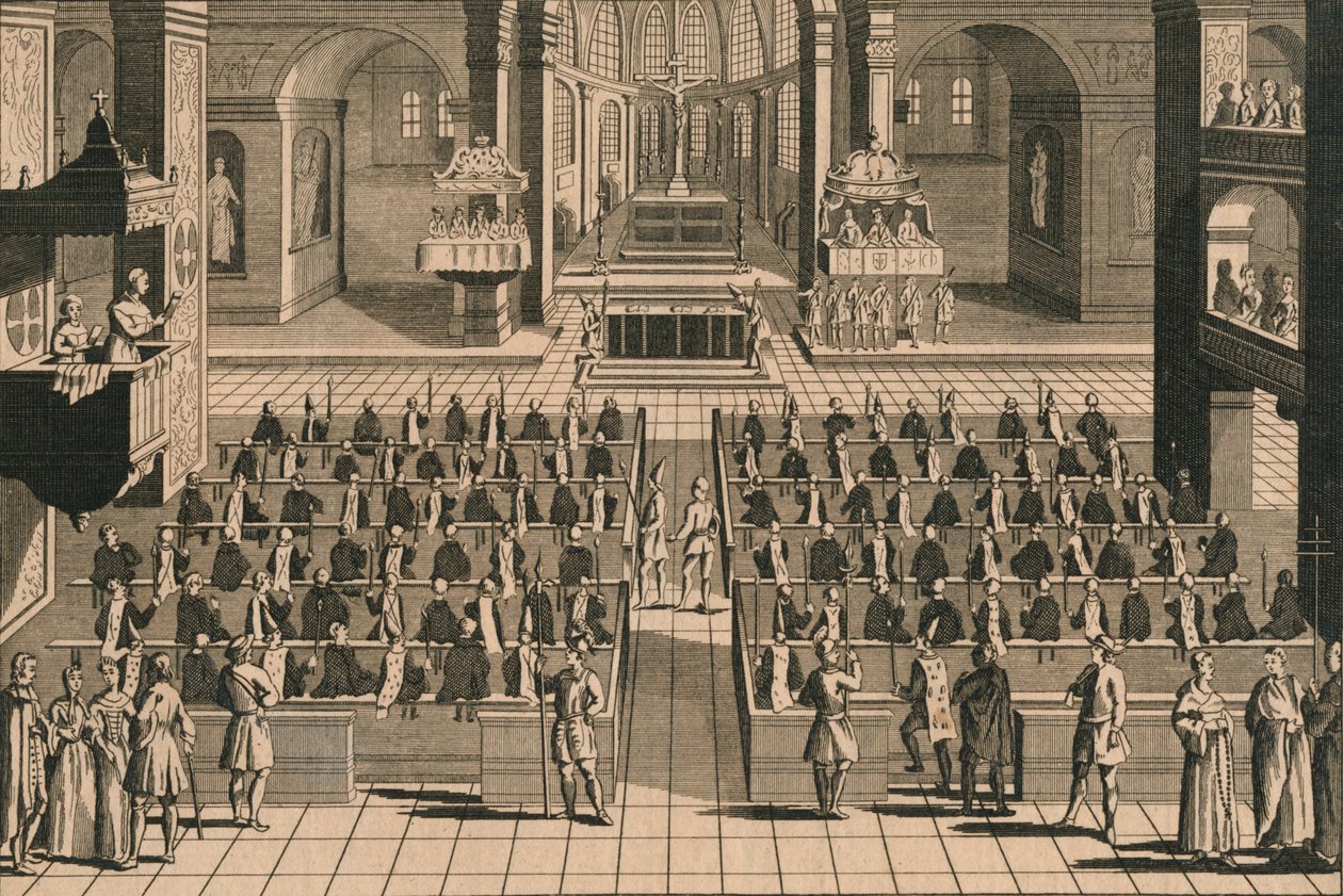 Święto Auto-Da-Opłaty lub Aktu Wiary w Inkwizycji, 1769 autorstwa Unbekannt