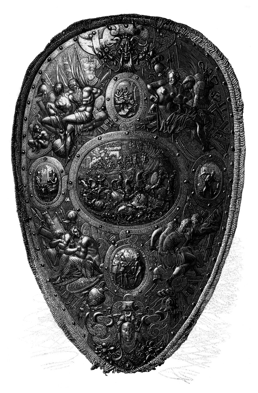 Tarcza Celliniego, 1882 autorstwa Unbekannt