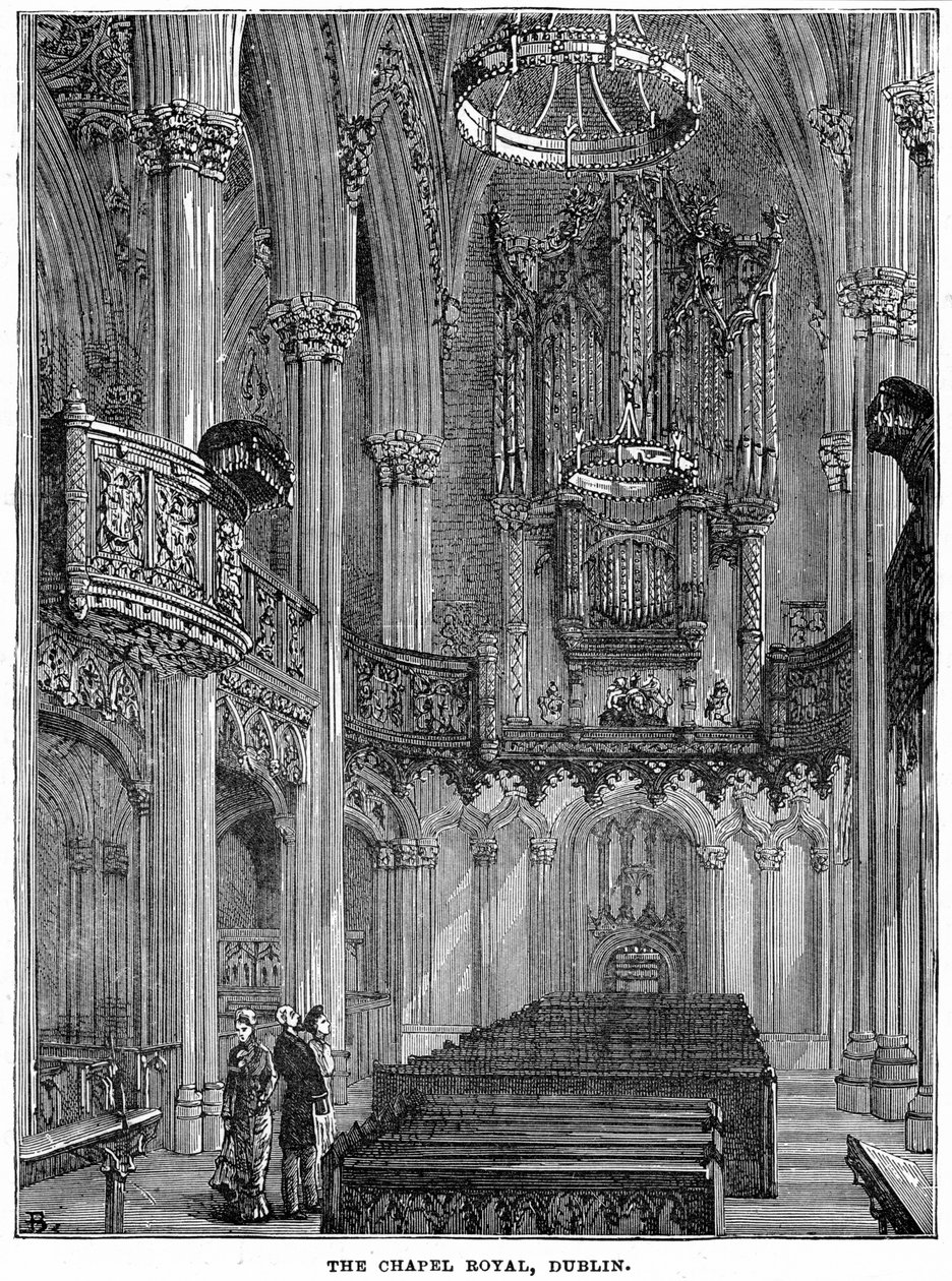 Kaplica Królewska, Dublin, XIX w. autorstwa Unbekannt