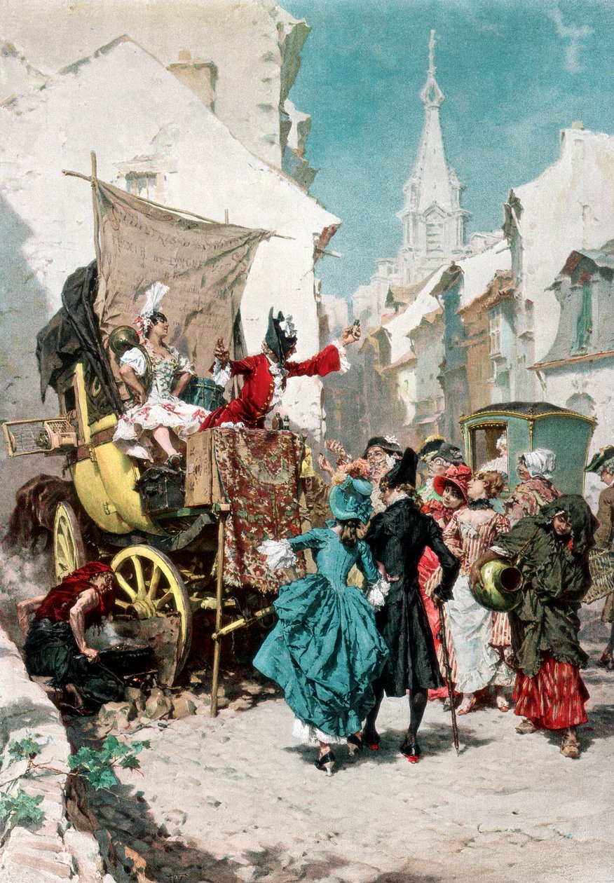 Szarlatan, 1889 autorstwa Unbekannt